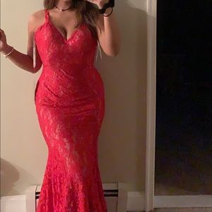 Jovani Red Prom Dress